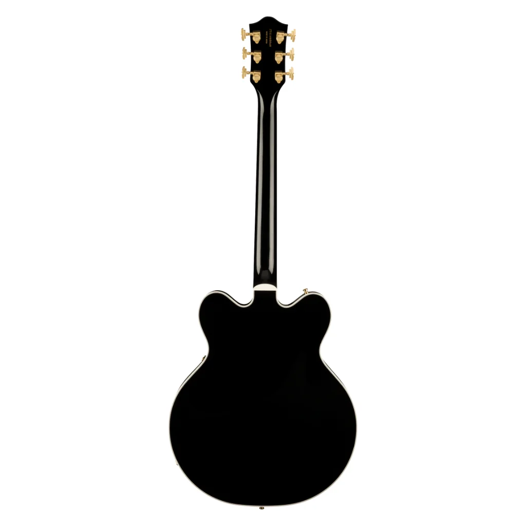 Gretsch - G6122TG Players Edition Country Gentleman® Hollow Body with String-Thru Bigsby® and Gold Hardware - Black - Image 3
