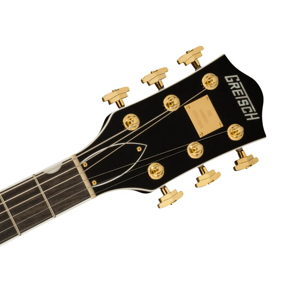 Gretsch - G6122TG Players Edition Country Gentleman® Hollow Body with String-Thru Bigsby® and Gold Hardware - Black - Image 4