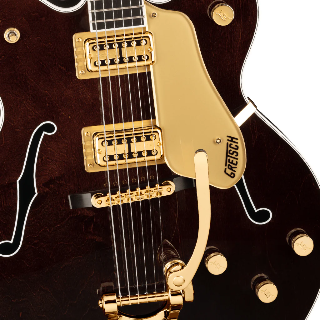 Gretsch - G6122TG Players Edition Country Gentleman® Hollow Body with String-Thru Bigsby® and Gold Hardware - Walnut Stain - Image 5