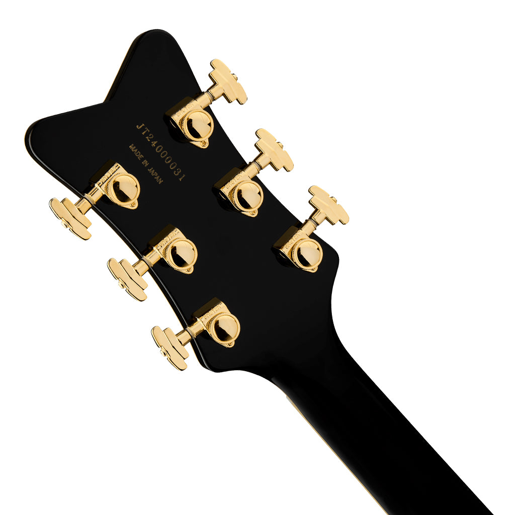 Gretsch G6134TG Limited Edition Paisley Penguin with String Thru Bigsby Ebony Fingerboard Gold Paisley - Image 5