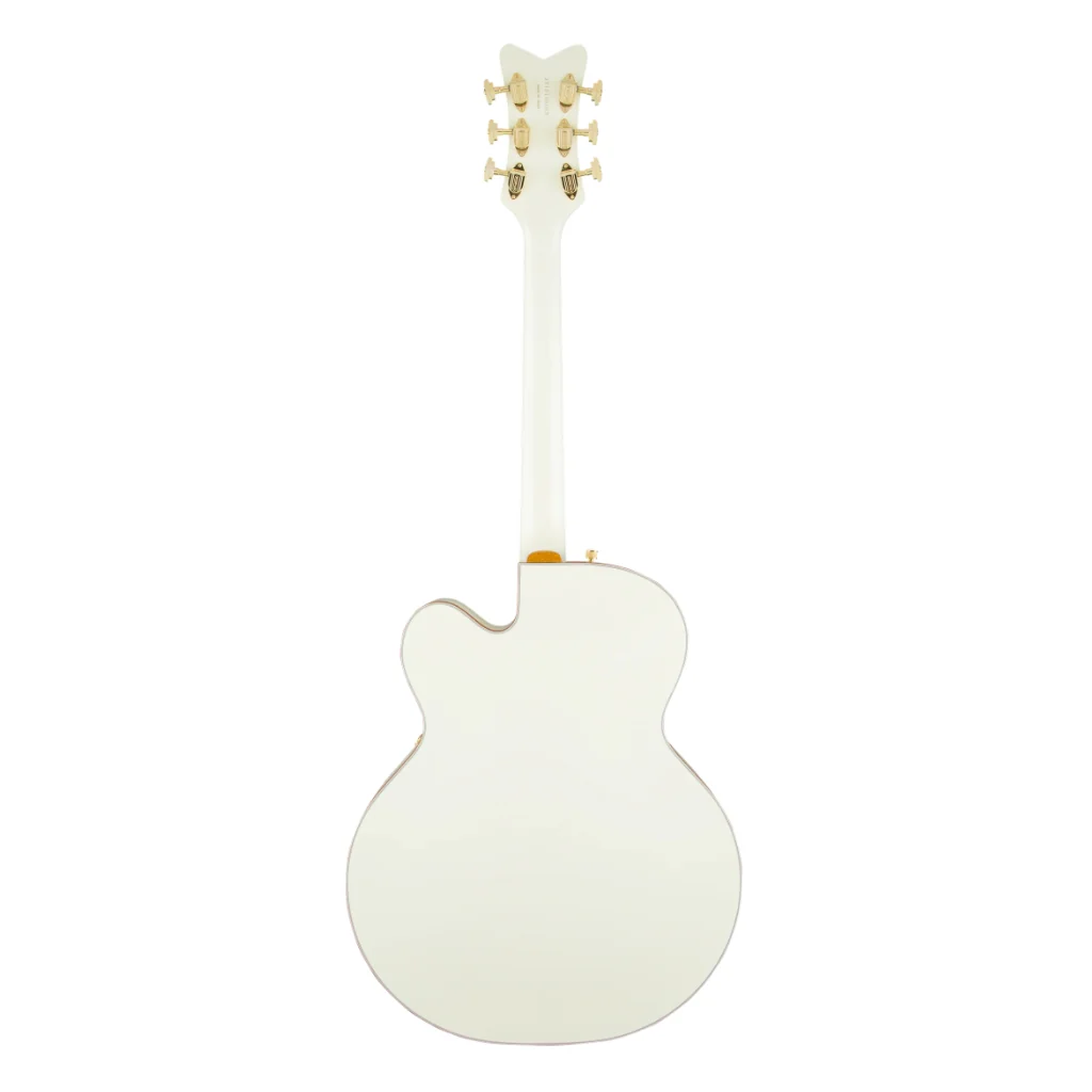 Gretsch G6136-55 Vintage Select Limited Edition ‘55 Falcon Left Handed Electric Guitar - Vintage White, Ebony Fingerboard - Image 4