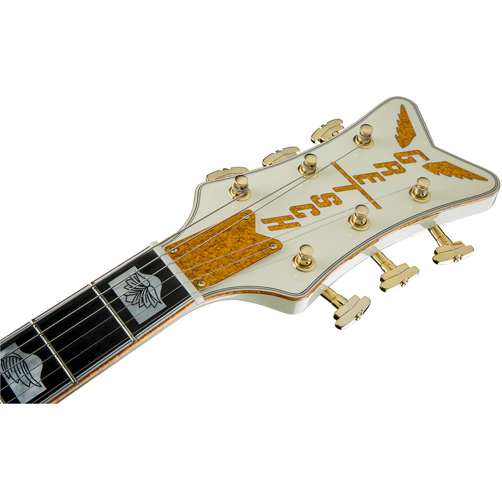 Gretsch G6136-55 Vintage Select White Falcon - Vintage White - Image 7