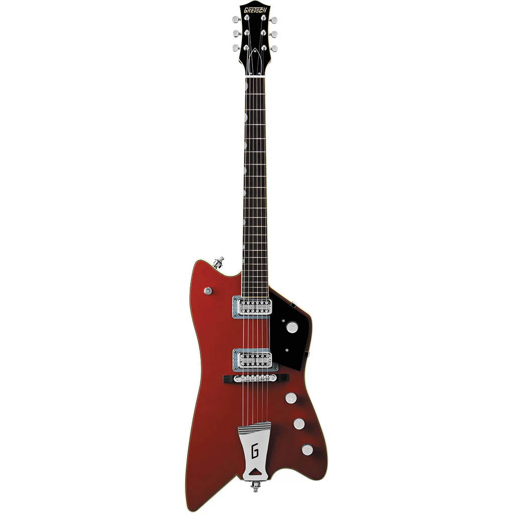 Gretsch - G6199 Billy-Bo, "G" Cutout Tailpiece, TV Jones® - Firebird Red - Image 2