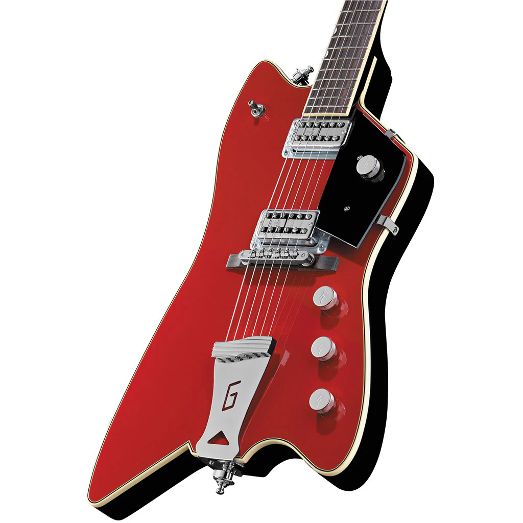 Gretsch - G6199 Billy-Bo, "G" Cutout Tailpiece, TV Jones® - Firebird Red - Image 3