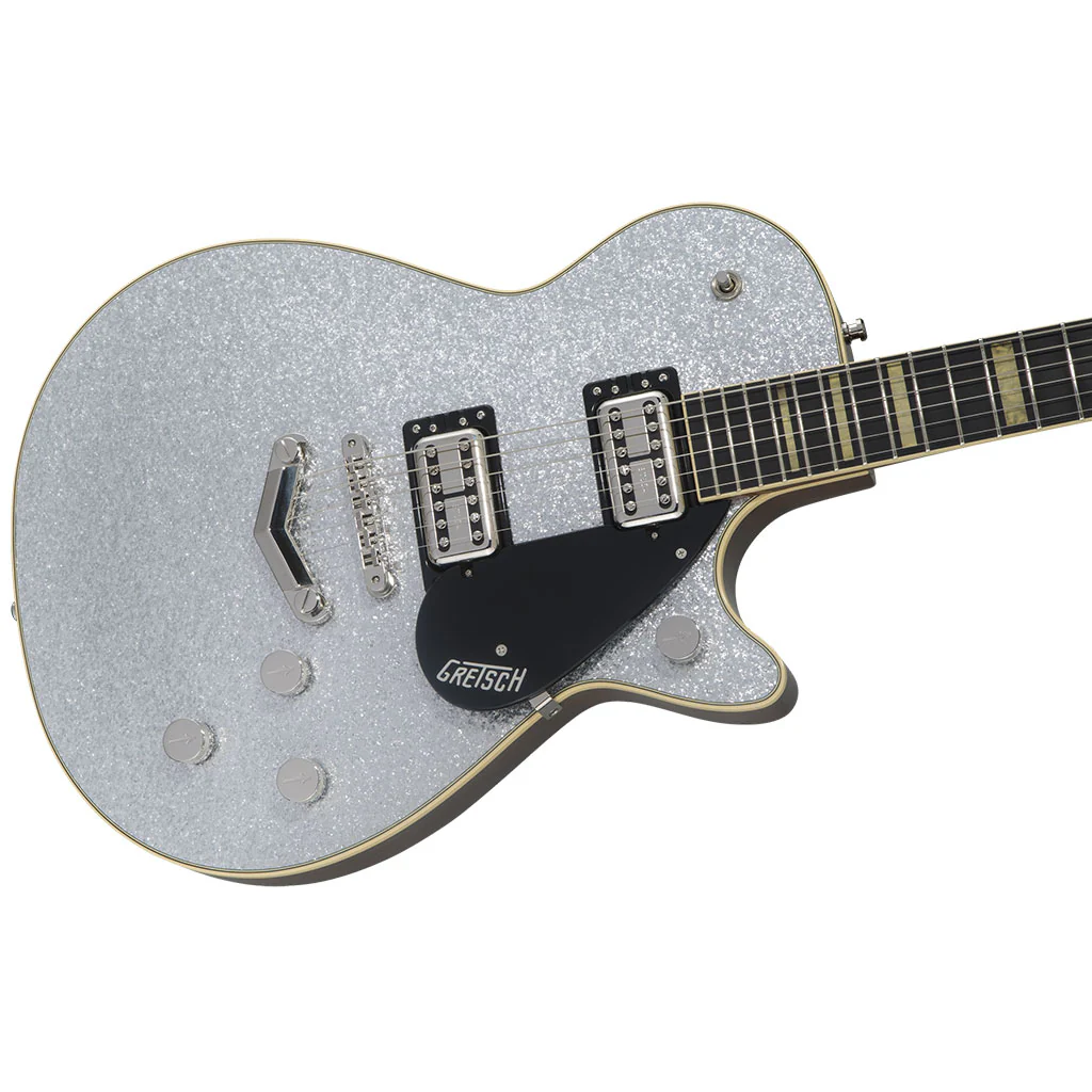 Gretsch  G6229 Players Edition Jet™ BT with V-Stoptail, Rosewood Fingerboard, Silver Sparkle - Image 6