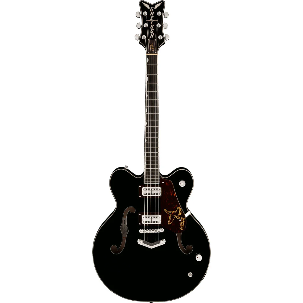 Gretsch - G6636-RF Richard Fortus Signature Falcon™ Center Block with V-Stoptail - Ebony Fingerboard - Black - Image 2