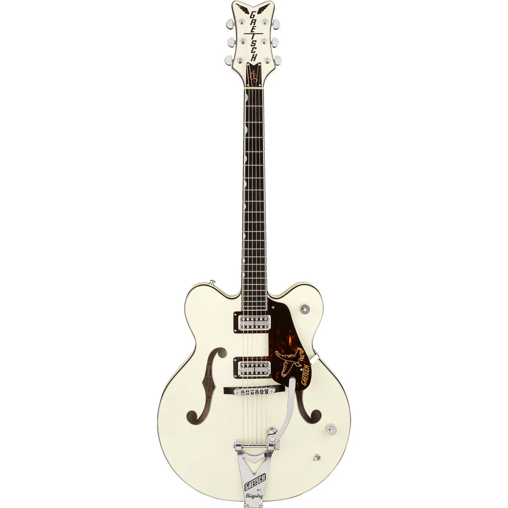 Gretsch G6636T-RF Richard Fortus Signature Falcon™ Center Block with String-Thru Bigsby®, Ebony Fingerboard, Vintage White - Image 2