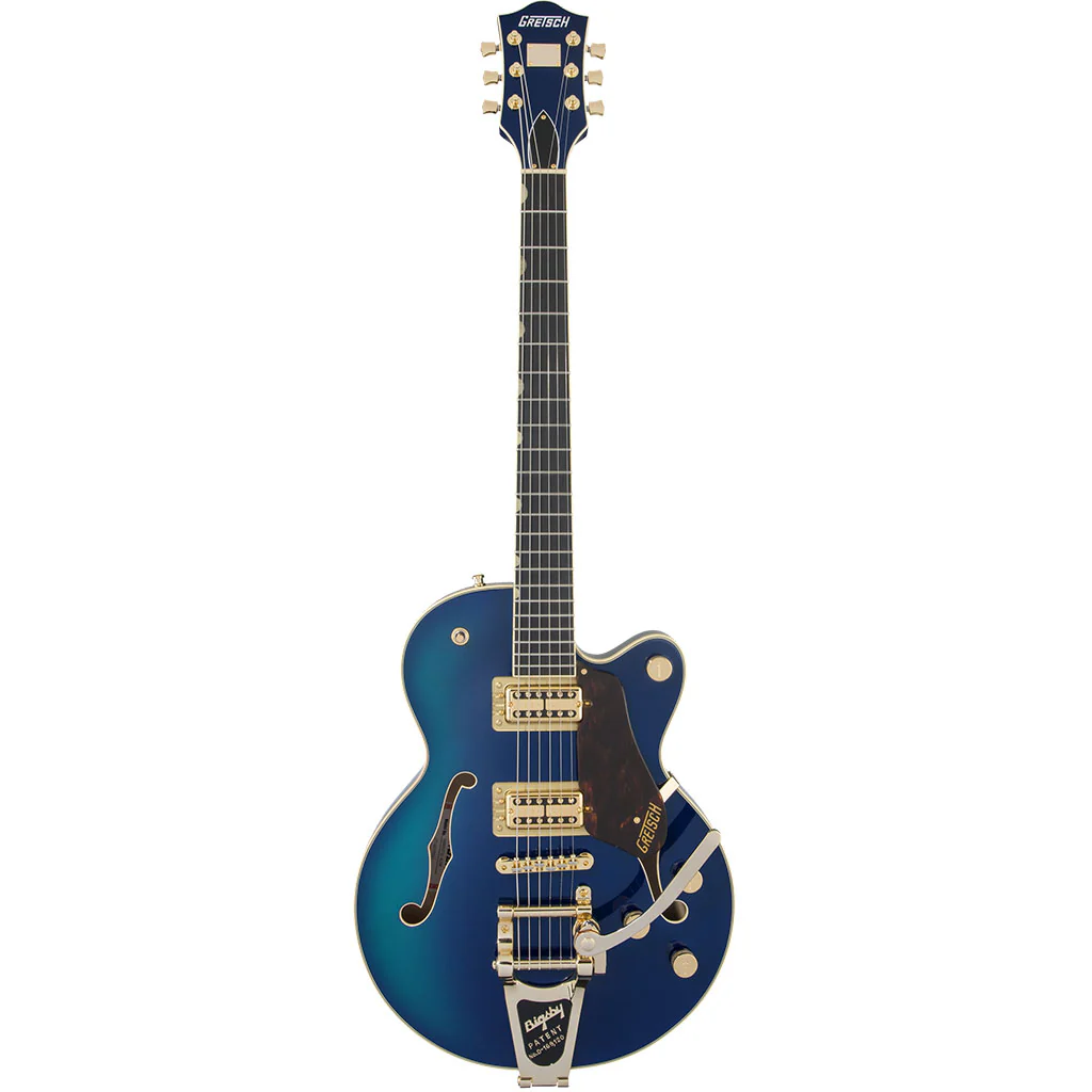 Gretsch G6659TG Player Edition Broadkaster Jr. - Azure Metallic - Image 2