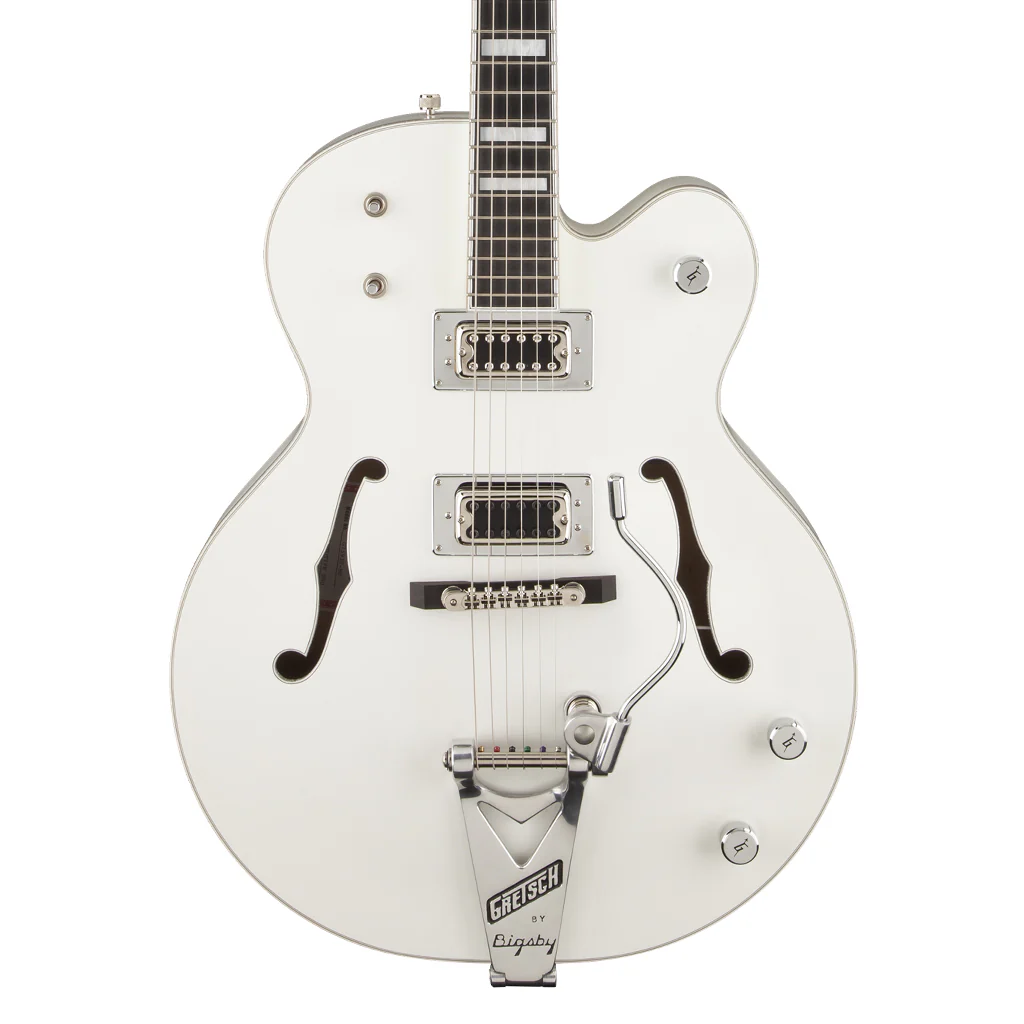 Gretsch G7593T Billy Duffy Signature Falcon™ with Bigsby®, Ebony Fingerboard, White, Lacquer