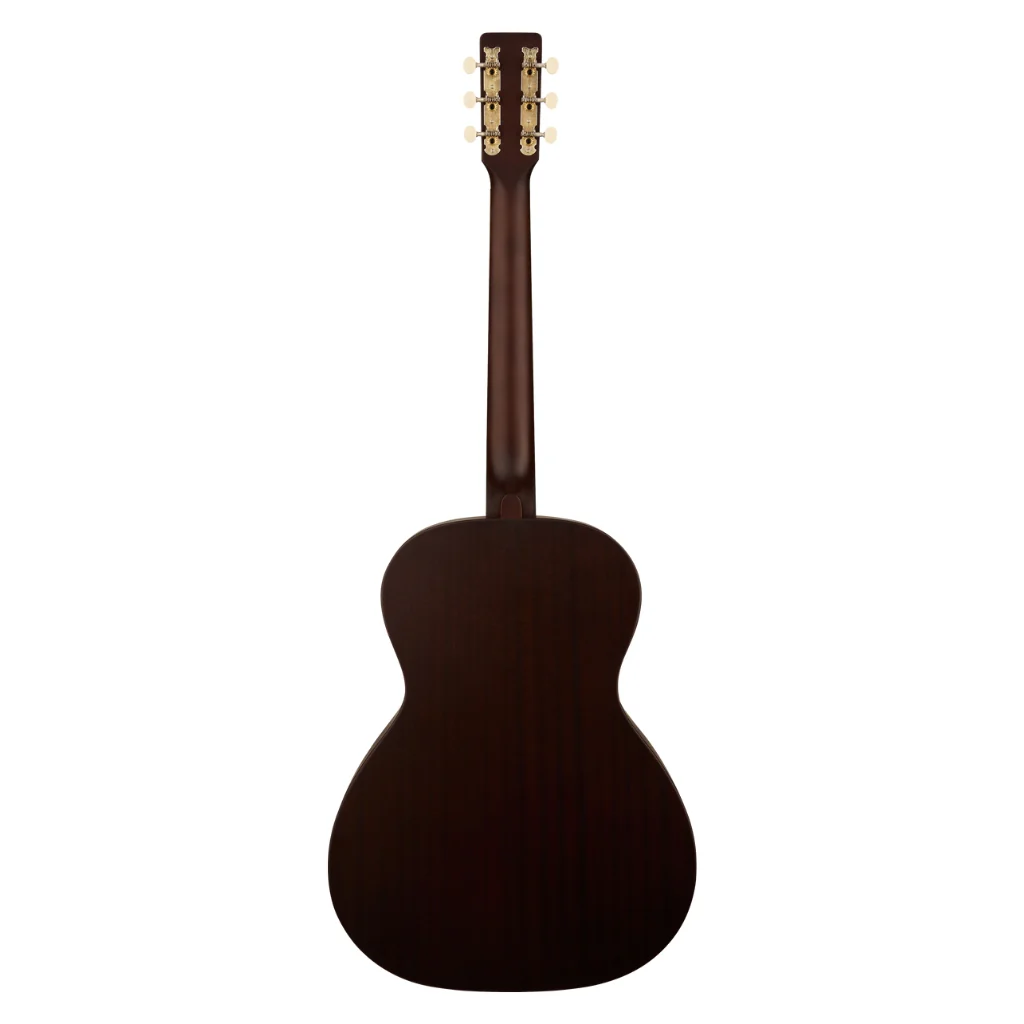 Gretsch Jim Dandy Concert Acoustic Guitar - Deep Cherry Burst, Walnut Fingerboard - Image 3
