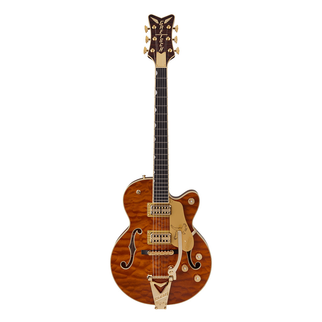 Gretsch Limited Edition Falcon Center Block Jr with Bigsby Ebony Fingerboard Roundup Orange - Image 2