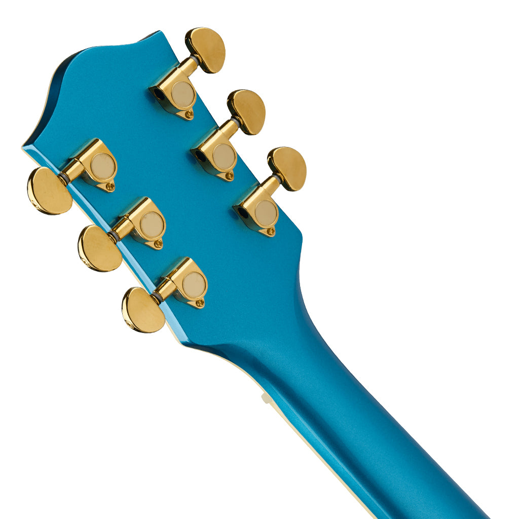 Gretsch Limited Edition G2655TG Streamliner Centre-Block Jr Doublecut with Bigsby Electric Guitar Laurel Fingerboard Riviera Blue - Image 5