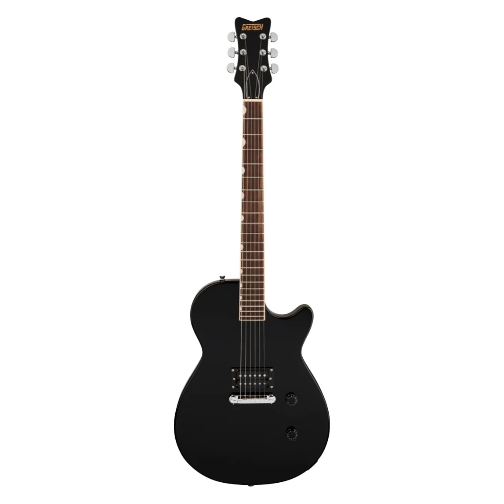 Gretsch Streamliner Jet Club 1 Pickup Electric Guitar - Jet Black, Laurel Fingerboard - Image 3