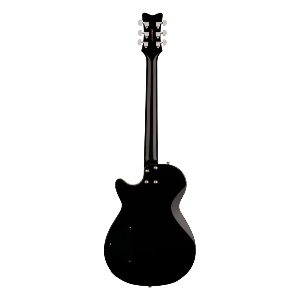 Gretsch Streamliner Jet Club 1 Pickup Electric Guitar - Jet Black, Laurel Fingerboard - Image 4