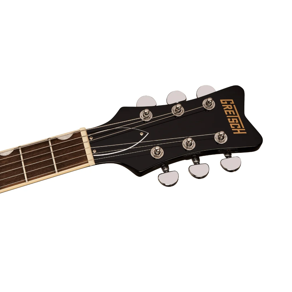 Gretsch Streamliner Jet Club 1 Pickup Electric Guitar - Jet Black, Laurel Fingerboard - Image 5