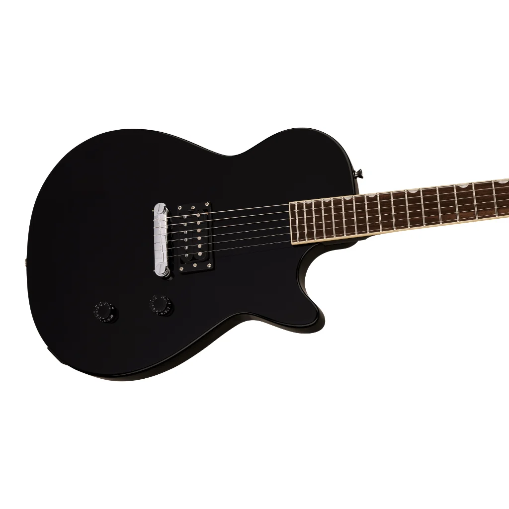 Gretsch Streamliner Jet Club 1 Pickup Electric Guitar - Jet Black, Laurel Fingerboard - Image 8