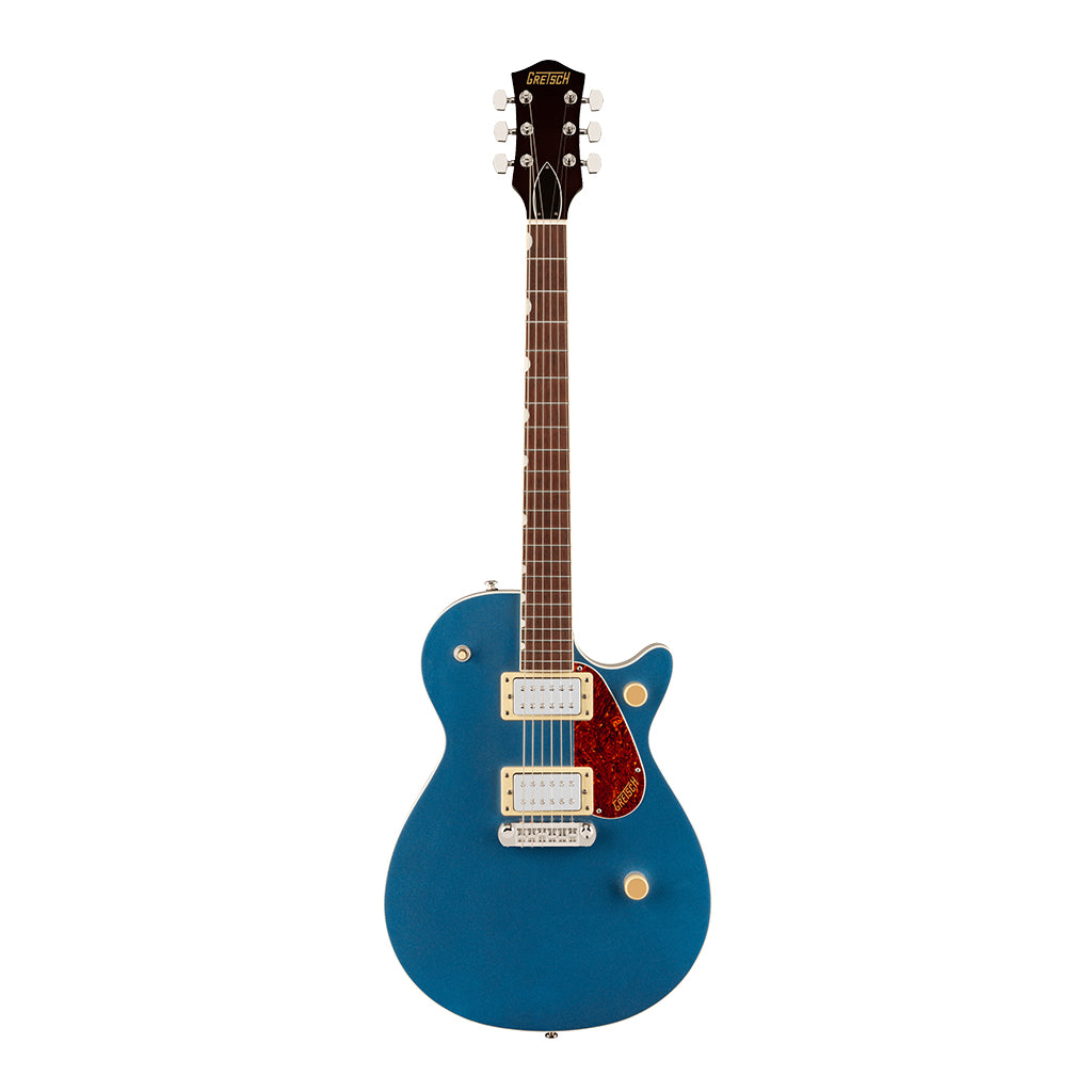 Gretsch Streamliner Jet Club Single-Cut with Wraparound and Laurel Fingerboard - Dark Denim - Image 3