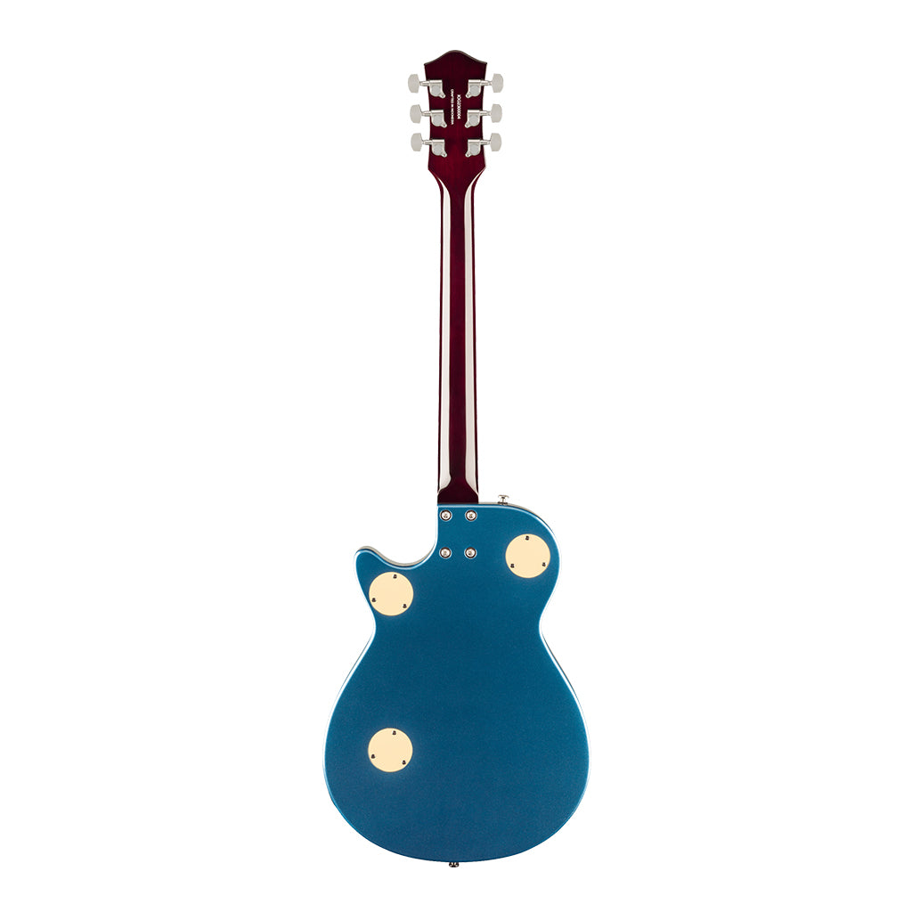 Gretsch Streamliner Jet Club Single-Cut with Wraparound and Laurel Fingerboard - Dark Denim - Image 4