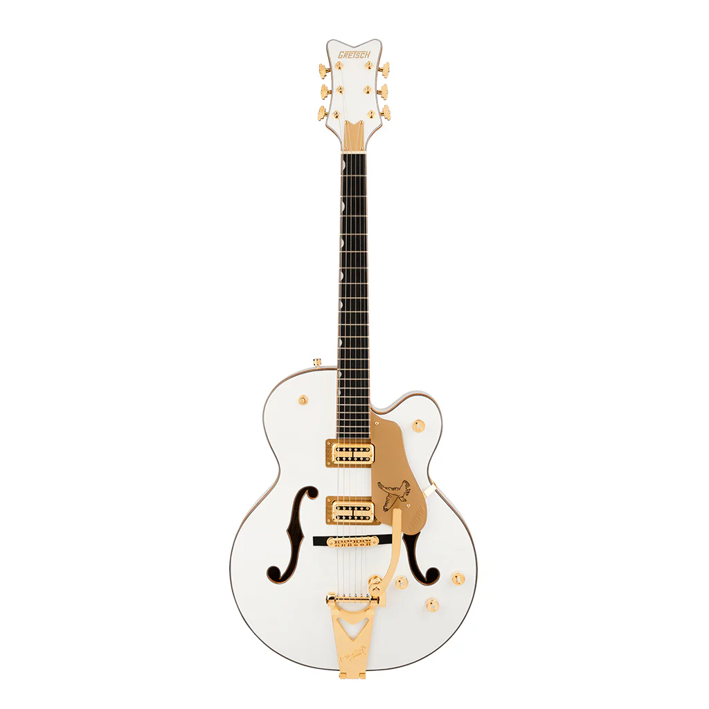 Gretsch Synchromatic Falcon Hollowbody Singlecut with Bigsby - Snowcrest White - Image 2