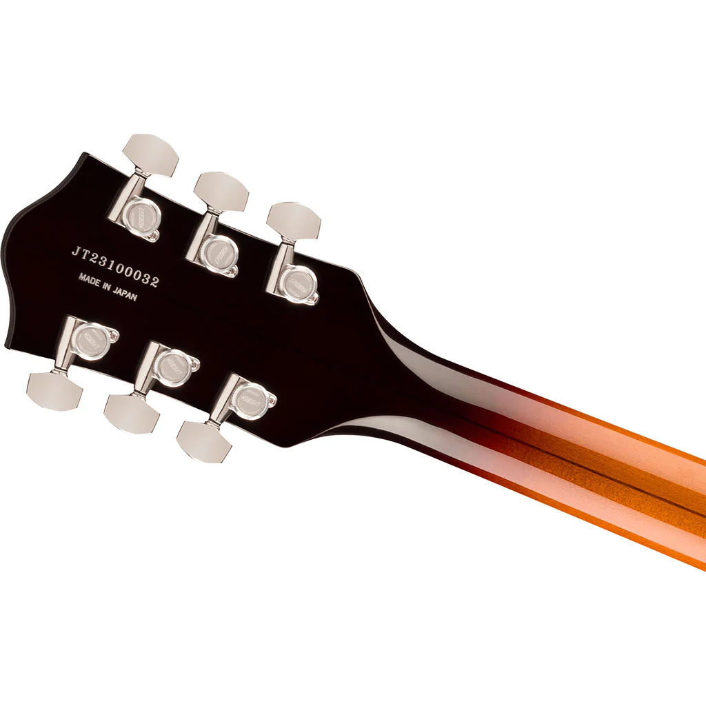 Gretsch Tennessean Hollow Body Rosewood Fingerboard with String Thru Bigsby and Nickel Hardware - Havana Burst - Image 5