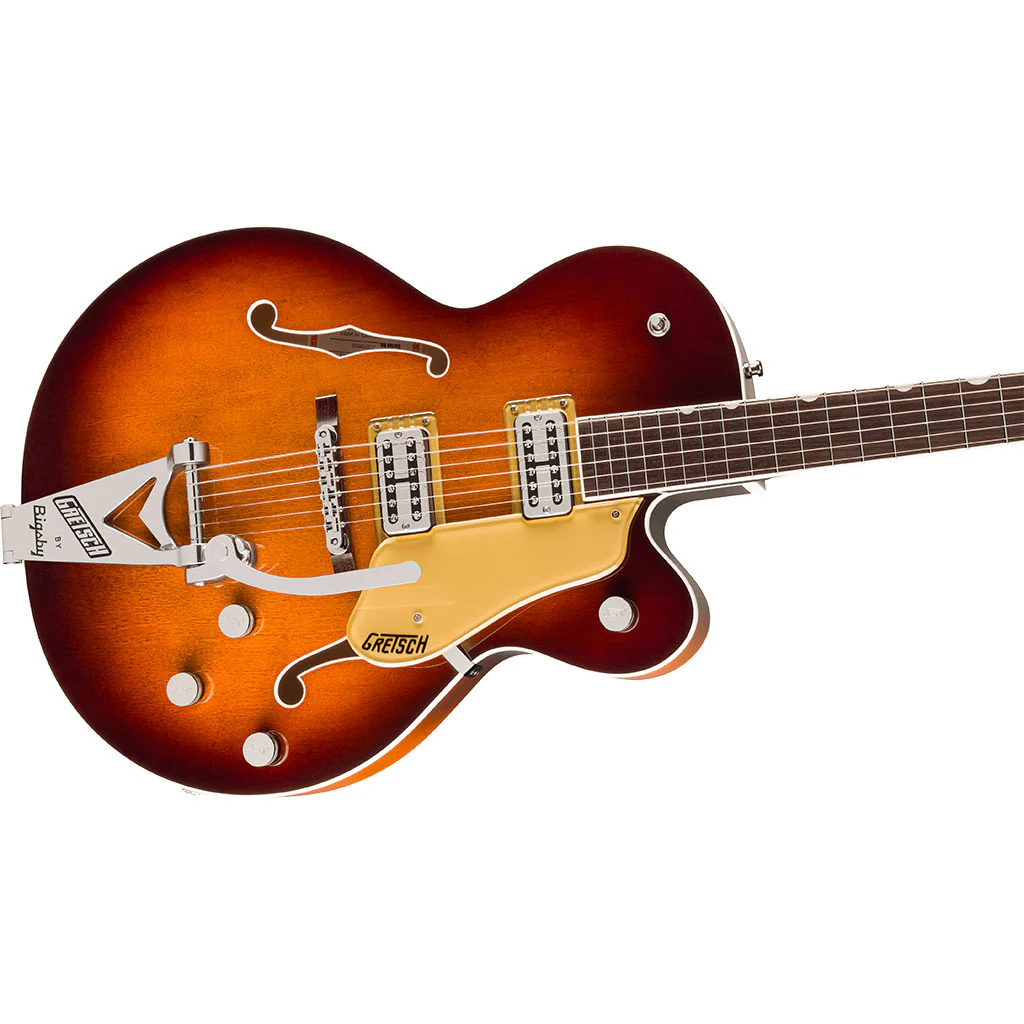 Gretsch Tennessean Hollow Body Rosewood Fingerboard with String Thru Bigsby and Nickel Hardware - Havana Burst - Image 6