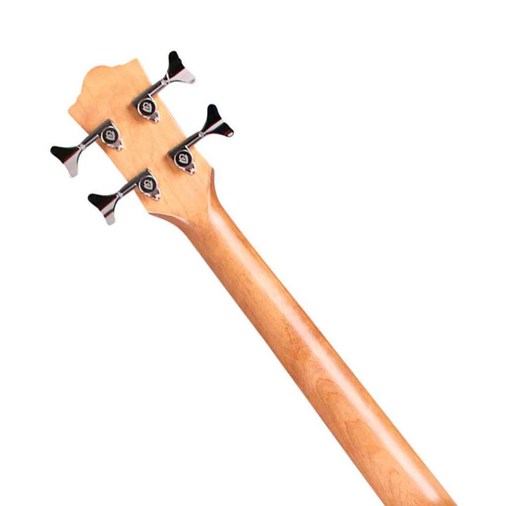 Guild Jumbo Junior Acoustic-Electric Bass Guitar w/Deluxe Gig Bag - Image 6