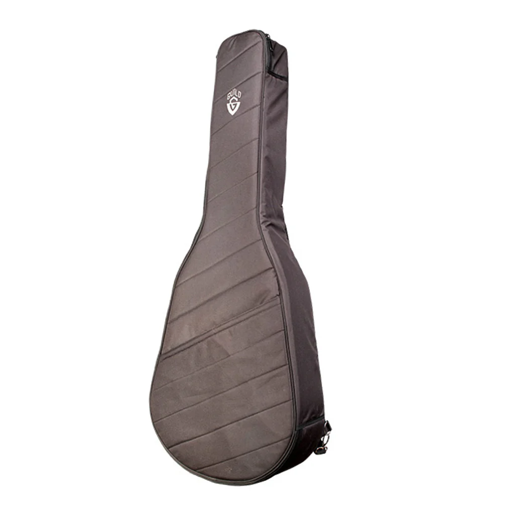 Guild Jumbo Junior Acoustic-Electric Bass Guitar w/Deluxe Gig Bag - Image 9