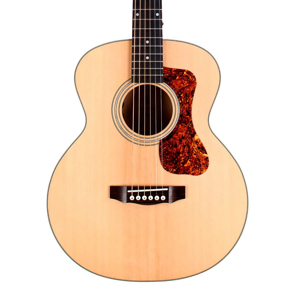 Guild Jumbo Junior Flamed Maple Acoustic-Electric Guitar - Natural