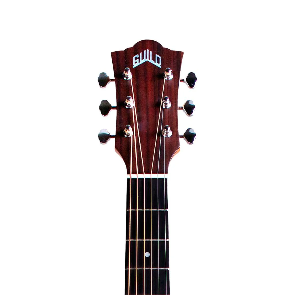 Guild Jumbo Junior Flamed Maple Acoustic-Electric Guitar - Natural - Image 4