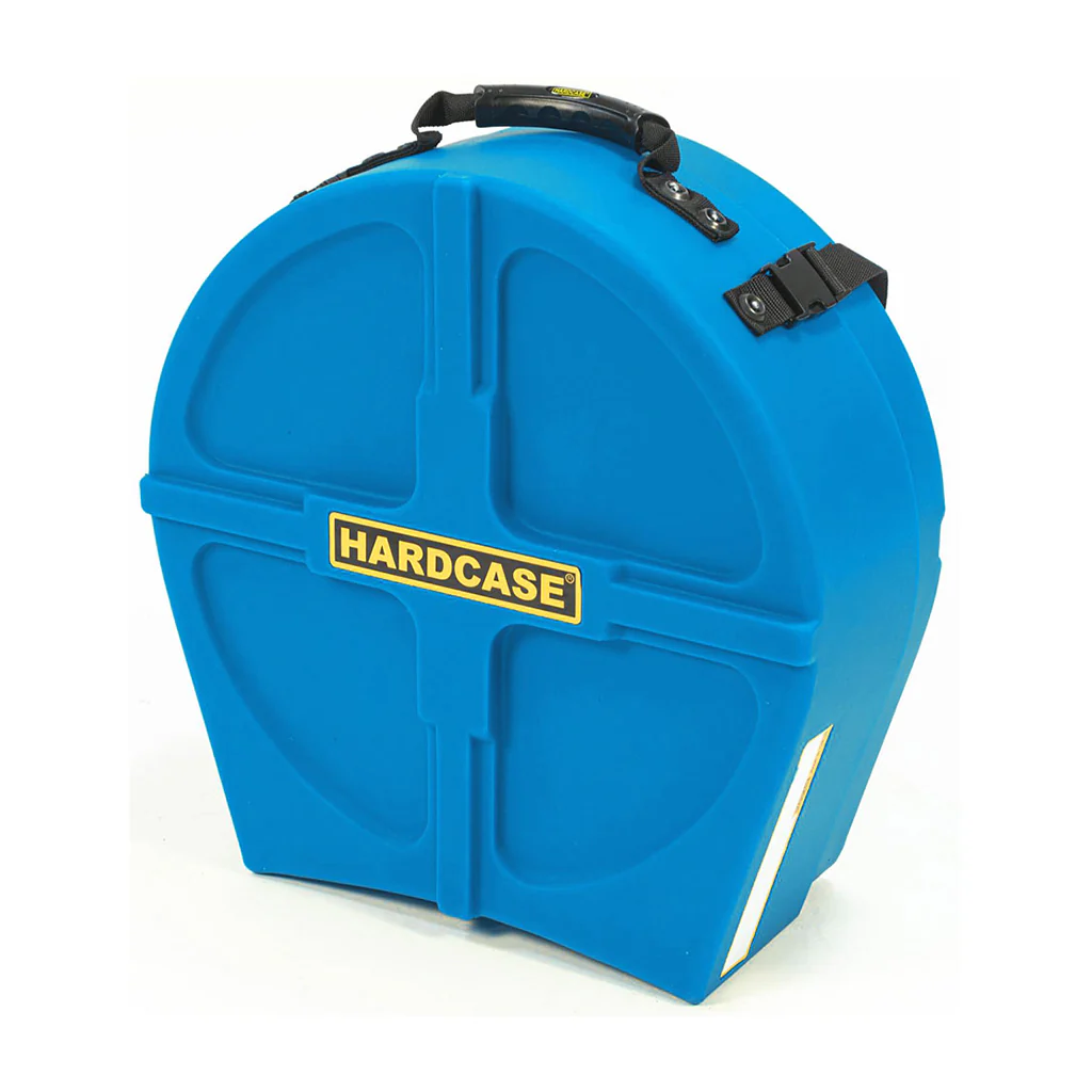 Hardcase 14" Lined Snare Drum Case - Light Blue