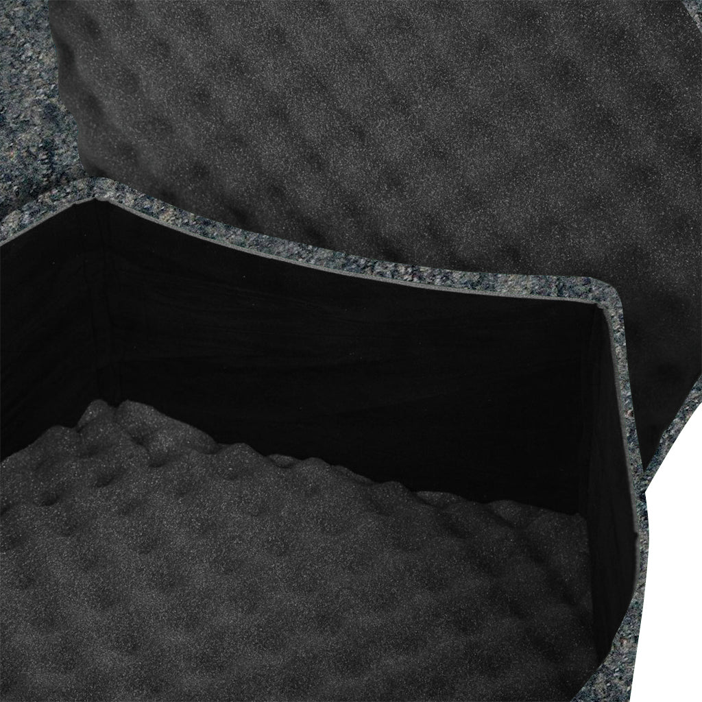 Hardcase 12" Snare Case - Lined Granite - Image 2