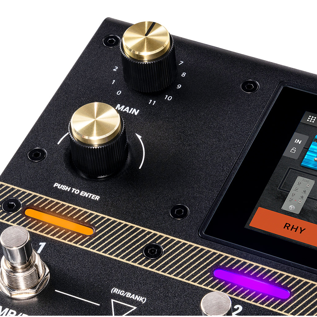 HeadRush Flex Prime Compact FX Pedalboard 4" Touchscreen with WiFi and Bluetooth - Image 7