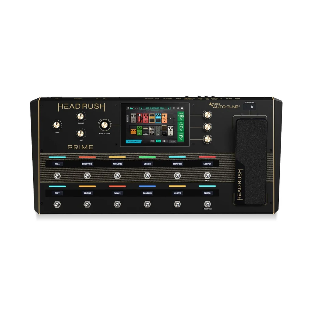 Headrush Prime  Pedalboard with Mic Input , Wifi and Bluetooth