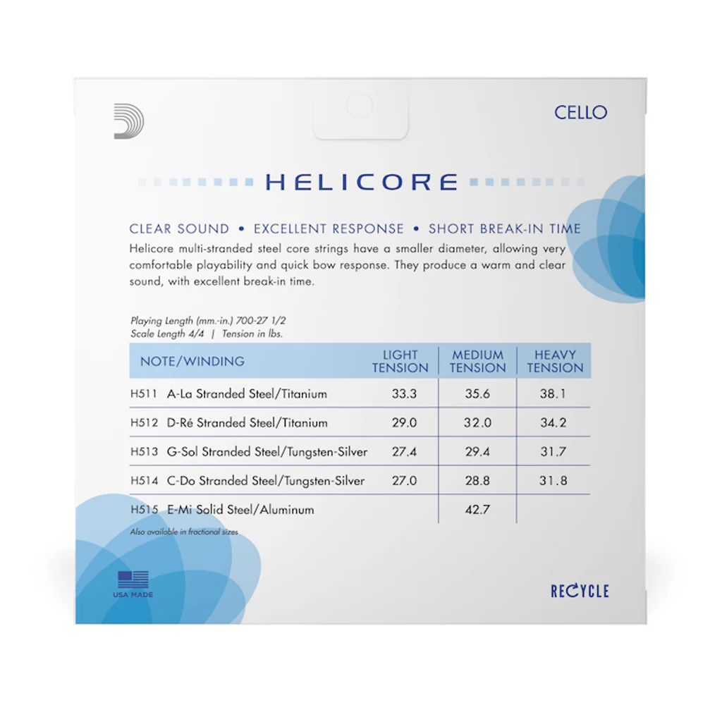 Helicore Cello Set 4/4 Med - Image 3