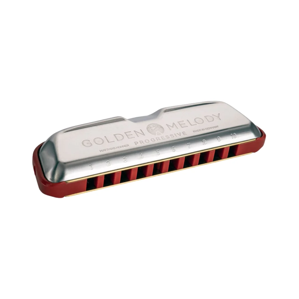 Hohner Golden Melody Progressive Harmonica - F Sharp Major
