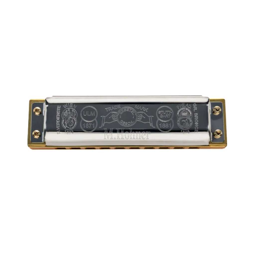 Hohner Steve Baker Signature Marine Band Harmonica - A-Natural Minor - Image 2