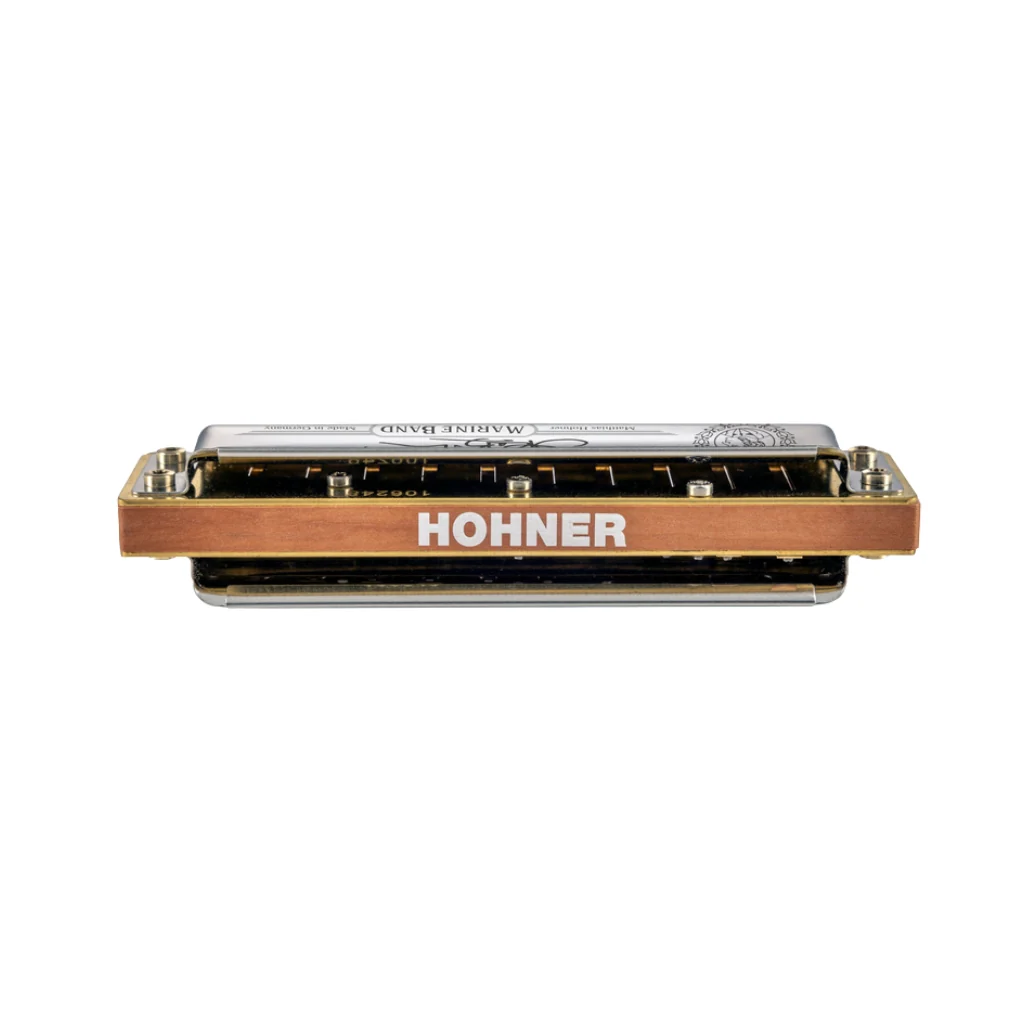 Hohner Steve Baker Signature Marine Band Harmonica - A-Natural Minor - Image 3
