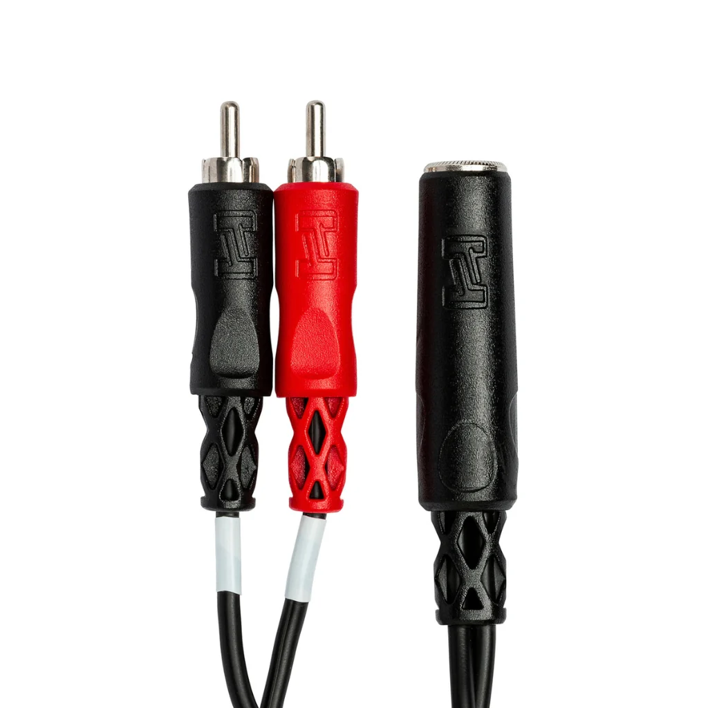 Hosa Technology 1/4 in TRSF to Dual RCA Stereo Breakout - Image 3