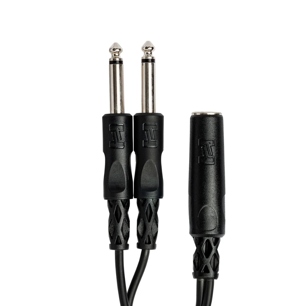 Hosa Technology 1/4 in TSF to Dual 1/4 in TS Y Cable - Image 3