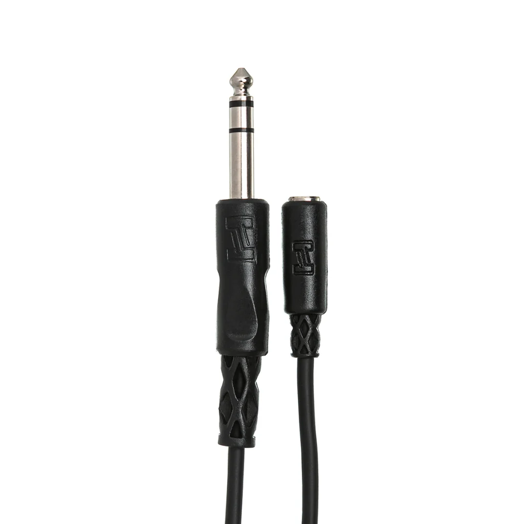 Hosa Technology 3.5 mm TRS to 1/4 in TRS Headphone Adaptor Cable 10ft - Image 2
