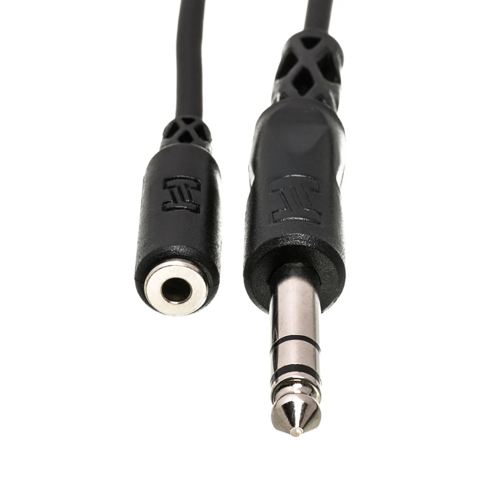 Hosa Technology 3.5 mm TRS to 1/4 in TRS Headphone Adaptor Cable 10ft - Image 3