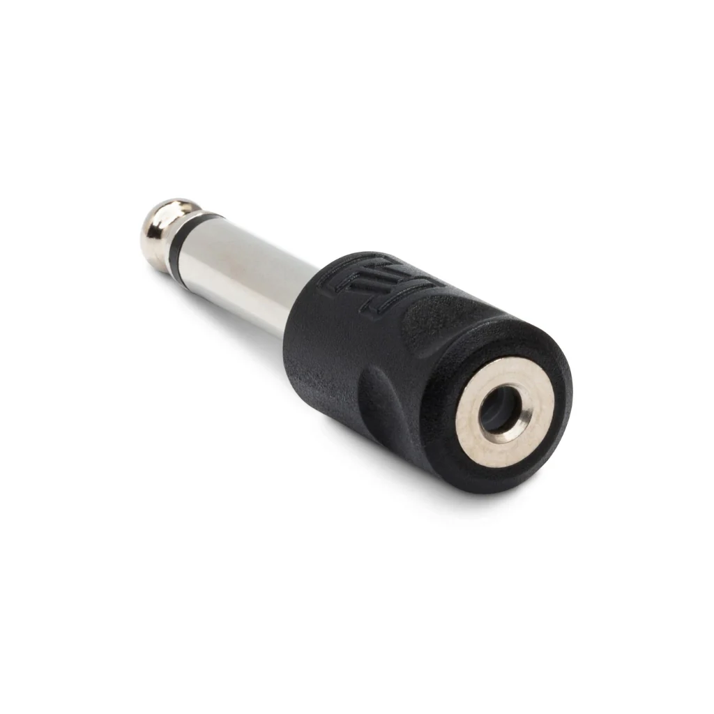 Hosa Technology 3.5 mm TRS to 1/4 in TS Adaptor - Image 2