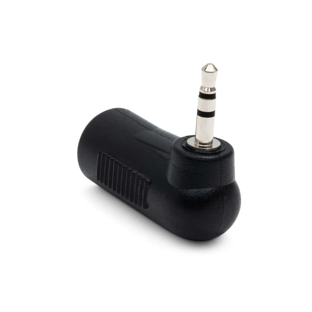 Hosa Technology 3.5 mm TRS to 2.5 mm TRS Right Angle Adaptor