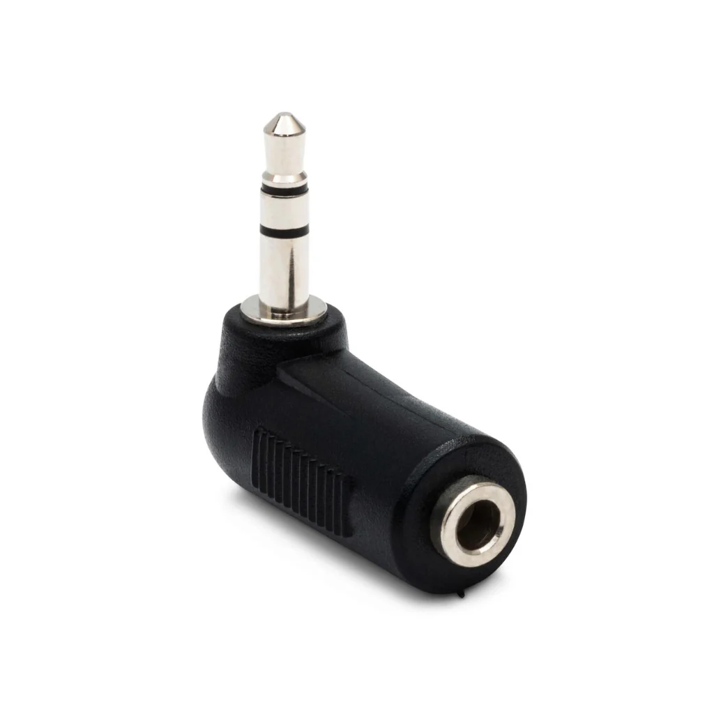 Hosa Technology 3.5 mm TRS to 3.5 mm TRS Right-Angle Adaptor - Image 2
