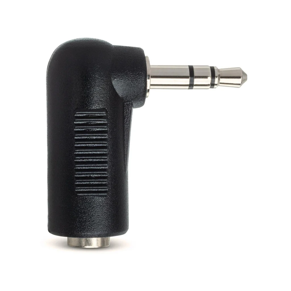 Hosa Technology 3.5 mm TRS to 3.5 mm TRS Right-Angle Adaptor - Image 3