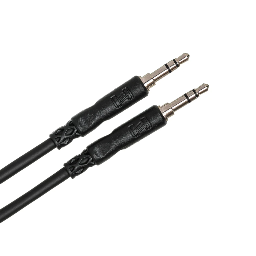 Hosa Technology 3.5 mm TRS to 3.5 mm TRS Stereo Interconnect 3ft - Image 2