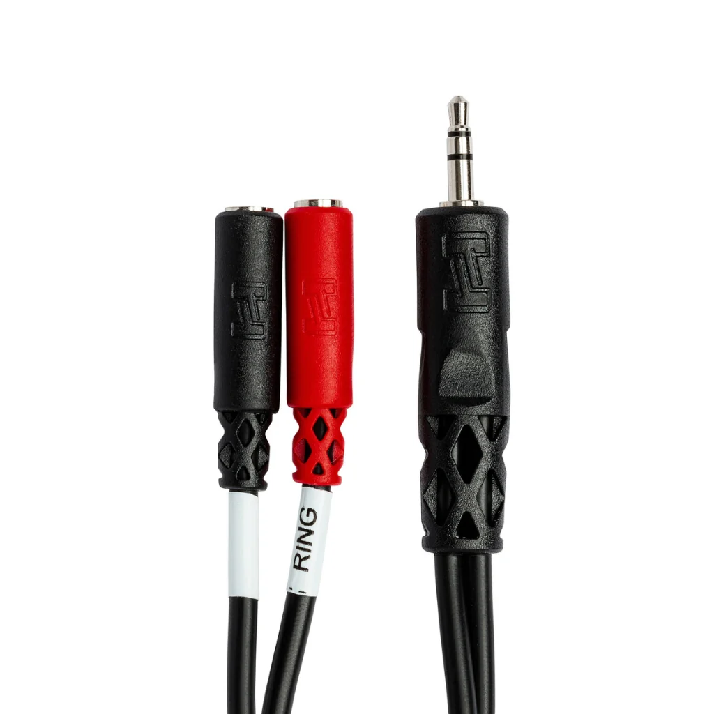 Hosa Technology 3.5 mm TRS to Dual 3.5 mm TSF Stereo Breakout - Image 3