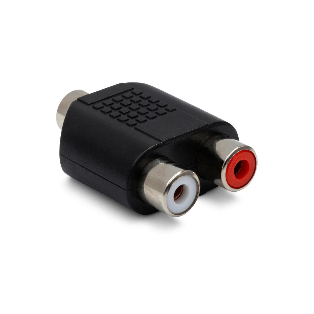 Hosa Technology 3.5 mm TRS to Dual RCA Coupler - Image 2