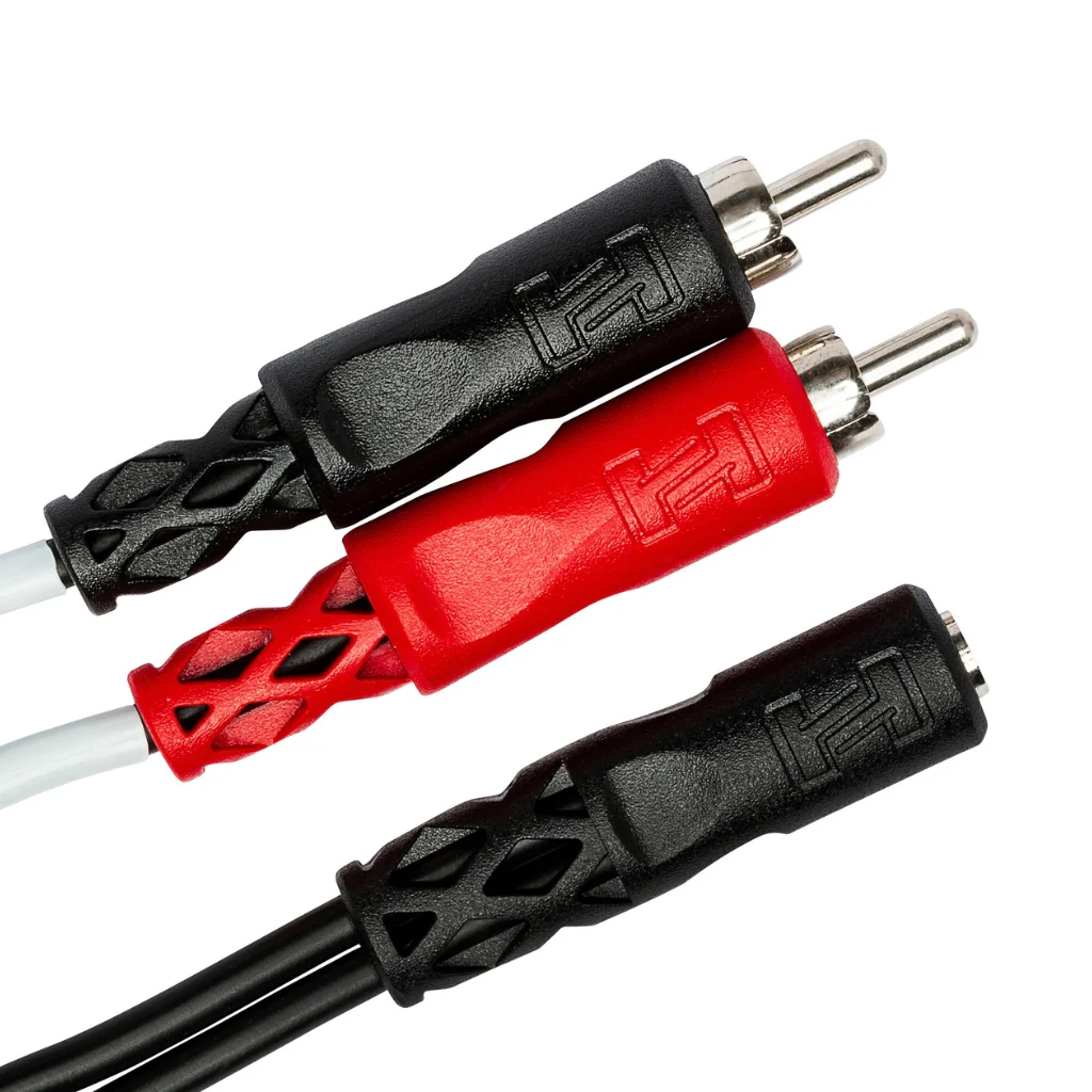 Hosa Technology 3.5 mm TRSF to Dual RCA Stereo Breakout - Image 2