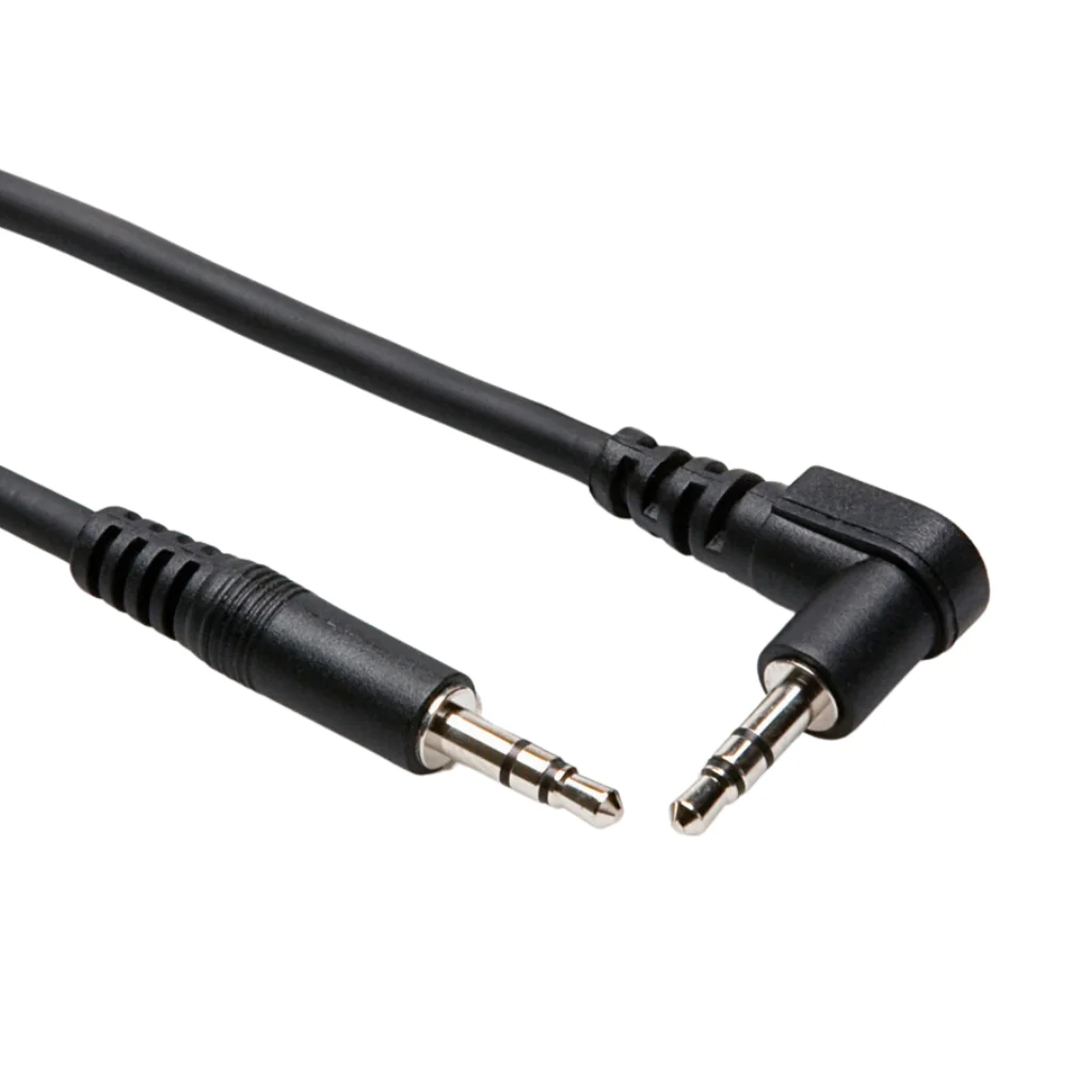Hosa Technology 3.5mm TRS to Right-Angle 3.5mm TRS Stereo Interconnect 3ft - Image 2